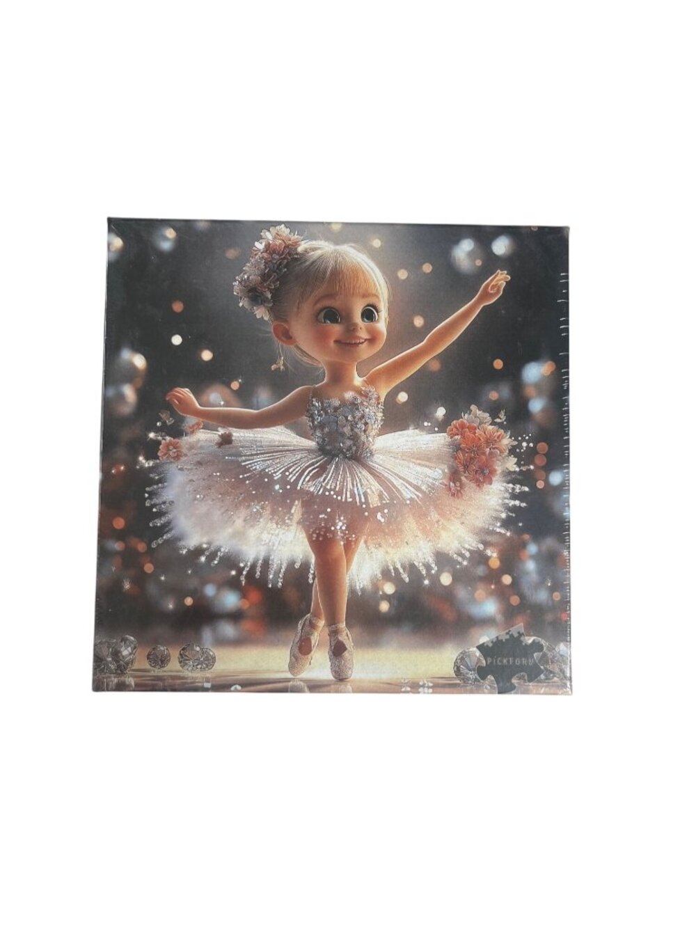 Pickforu Ballet Dreams 1000 Piece Jigsaw Puzzle New Ballerina Artwork In Sparkli